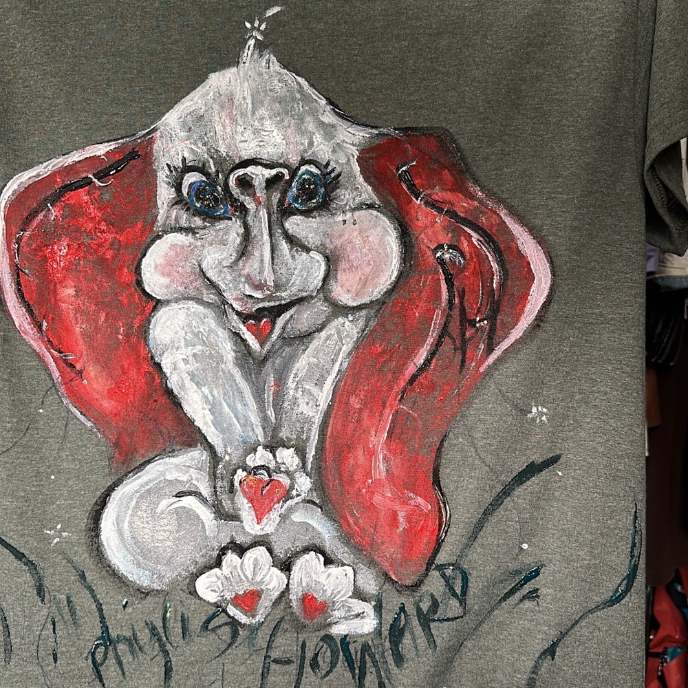 Hand painted adorable Elephant